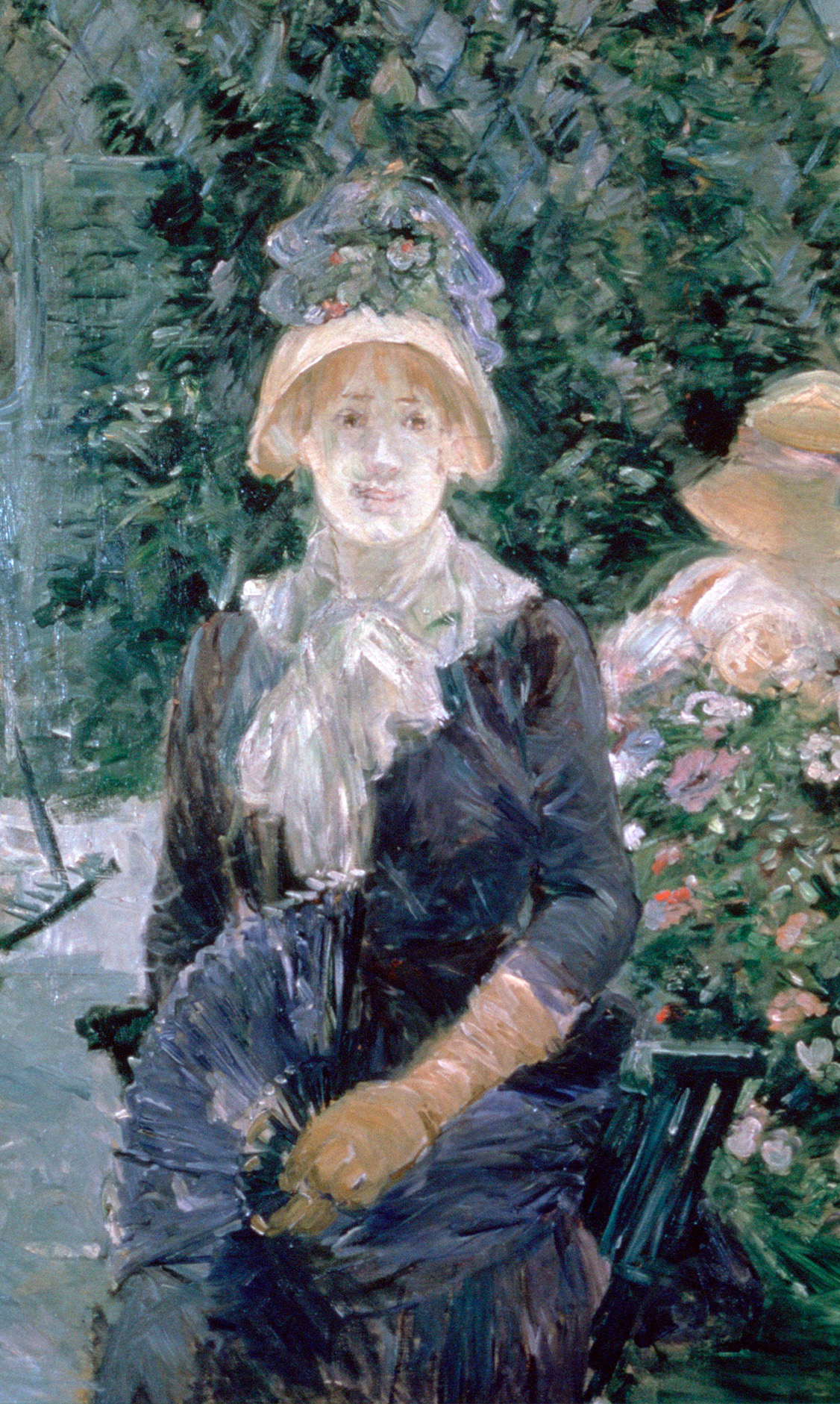 Gemälde Frau im Grünen