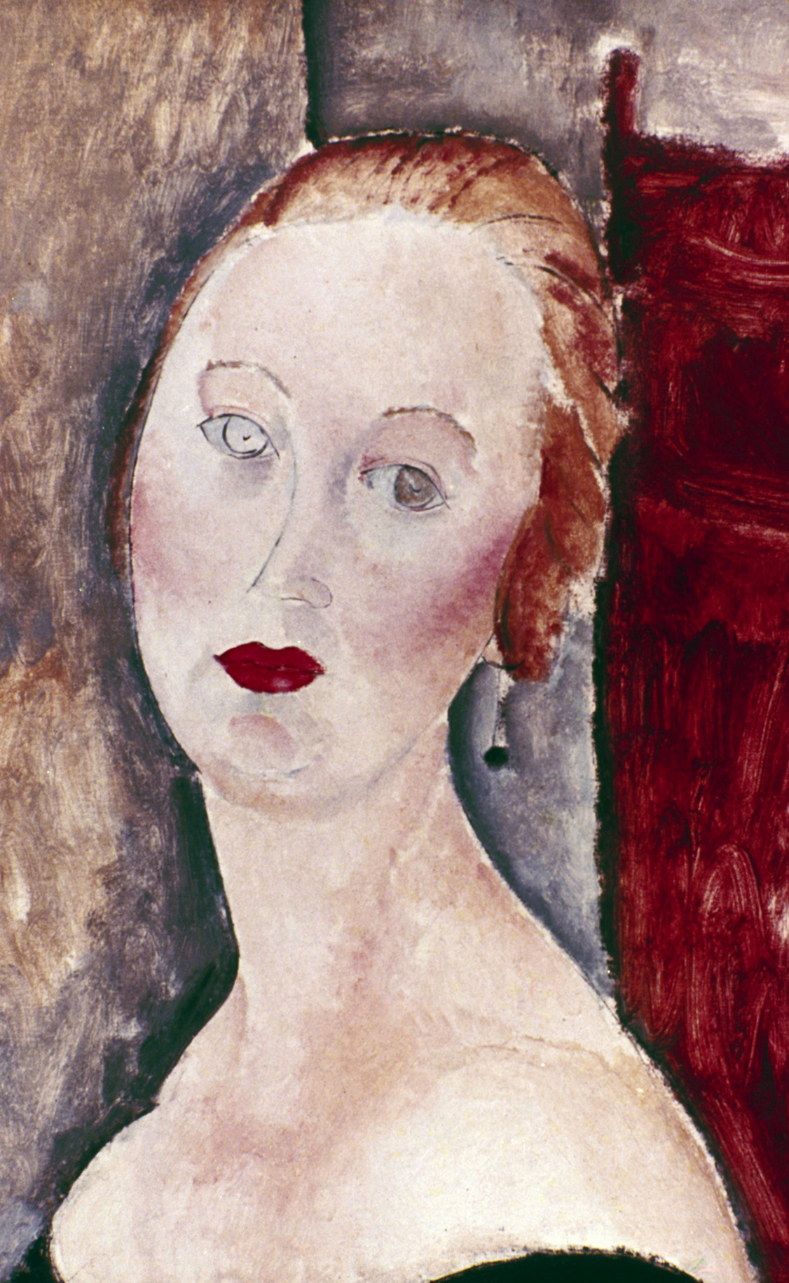 Gemälde Portrait Frau